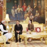 PM Narendra Modi
called on Thailand King Maha Vajiralongkor at Dusit Palace.