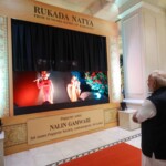 PM Narendra Modi witnessed glimpses of a puppet show highlighting parts of the Sundar Kand.