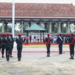 PM Narendra Modi was welcomed by President Anura Kumara Dissanayake with a ceremonial reception at the Independence Square in Colombo.