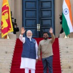 PM Narendra Modi held a productive meeting with Sri Lankan President Anura Kumara Dissanayake, at the Presidential Secretariat in Colombo.