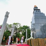 PM Narendra Modi paid his respects at the ‘Indian Peace Keeping Force (IPKF) Memorial’ in Sri Jayawardenapura Kotte, near Colombo
