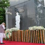PM Narendra Modi paid his respects at the ‘Indian Peace Keeping Force (IPKF) Memorial’ in Sri Jayawardenapura Kotte, near Colombo