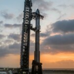 Starship stacked for flight (Courtesy: @SpaceX via X)