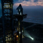 Starship stacked for flight (Courtesy: @SpaceX via X)