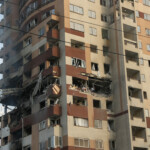 A building stands damaged in the aftermath of Israeli strikes, in Tehran, Iran, June 13, 2025. Majid Asgaripour/WANA (West Asia News Agency) via REUTERS