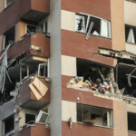 A building stands damaged in the aftermath of Israeli strikes, in Tehran, Iran, June 13, 2025. Majid Asgaripour/WANA (West Asia News Agency) via REUTERS