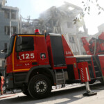 Rescuers work at the scene of a damaged building in the aftermath of Israeli strikes, in Tehran, Iran, June 13, 2025. Majid Asgaripour/WANA (West Asia News Agency) via REUTERS