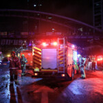 First responders work at an impact site following missile attack from Iran on Israel, in Tel Aviv, June 14, 2025. REUTERS/Itai Ron