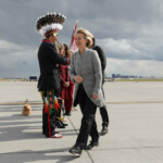 European Commission President Ursula von der Leyen arrives before world leaders meet in Kananaskis for the G7 leaders' summit, at Calgary International Airport in Calgary, Alberta, Canada June 15, 2025. REUTERS/Amber Bracken/Pool