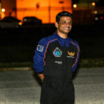 Axiom-4 Pilot Shubhanshu Shukla of India reacts as he greets his family members before their mission to the International Space Station, in Cape Canaveral, Florida, U.S., June 24, 2025. REUTERS/Steve Nesius