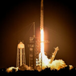 A Falcon 9 rocket carrying the Axiom-4 crew of four astronauts lifts off from Kennedy Space Center Launch Complex 39A on a mission to the International Space Station, in Cape Canaveral, Florida, U.S., June 25, 2025. REUTERS/Steve Nesius