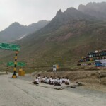 International Day of Yoga, BRO personnel, along with their families and children, performed Yoga across some of the most remote and challenging terrains of India — from the snow-covered SelaTunnel and the serene banks of Pangong Tso to the deserts and plains.