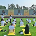 EAM S Jaishankar led International Day of Yoga 2025 celebration by MEA where Ambassadors, High Commissioners, members of the diplomatic corps and officers of the Ministry joined to perform yoga. EAM S Jaishankar led International Day of Yoga 2025 celebration by MEA where Ambassadors, High Commissioners, members of the diplomatic corps and officers of the Ministry joined to perform yoga.