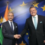 EAM S Jaishankar met Maroš Šefčovič, European Commissioner for Trade and Economic Security in Brussels