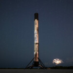 Falcon 9 lands at LZ-1 after launching Axiom's fourth mission to the International Space Station