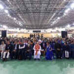 PM Narendra Modi joined the community programme in Port of Spain along with PM Kamla Persad-Bissessar