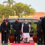 PM Narendra Modi held wide-ranging talks with President John Dramani Mahama of Ghana at the Jubilee House, Ghana