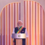 Pm Narendra Modi was conferred with ‘The Officer of the Order of the Star of Ghana’ by President John Dramani Mahama