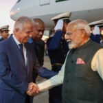 PM Narendra Modi landed in the capital city of Brasilia on a State Visit to Brazil and he was warmly received by José Múcio Monteiro Filho, Minister of Defence of Brazil, at the airport