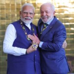 President Lula conferred on PM Narendra Modi the ‘Grand Collar of the National Order of the Southern Cross’- Brazil’s highest honour