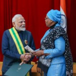 PM Narendra Modi was conferred with ‘The Order of the Most Ancient Welwitschia Mirabilis’, the highest civilian award of Namibia by President Netumbo Nandi-Ndaitwah