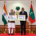 PM Narendra Modi and President Muizzu released a stamp to mark 60 years of India-Maldives friendship