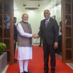 PM Narendra Modi and President Mohamed Muizzu of Maldives jointly inaugurated the state-of-the-art Ministry of Defence building in Male, Maldives