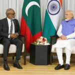 PM Narendra Modi met with Abdul Raheem Abdulla, Speaker of the People’s Majlis of Maldives, in Male.