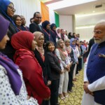 PM Narendra Modi interacted with beneficiaries of the Indian Technical and Economic Cooperation (ITEC) Programme.