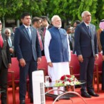 PM Narendra Modi attended the 60th anniversary of Independence Day celebrations of Maldives at the Republic Square in Male as the ‘Guest of Honour’