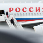 Russian President Vladimir Putin arrives at Joint Base Elmendorf-Richardson, for his meeting with U.S. President Donald Trump to discuss an end to the war in Ukraine, in Anchorage, Alaska, U.S., August 15, 2025. REUTERS/Kevin Lamarque