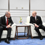 Russia's President Vladimir Putin and Armenia's Prime Minister Nikol Pashinyan attend a meeting on the sidelines of the Shanghai Cooperation Organisation (SCO) summit in Tianjin, China August 31, 2025. Sputnik/Sergei Bobylyov/Pool via REUTERS ATTENTION EDITORS - THIS IMAGE WAS PROVIDED BY A THIRD PARTY.