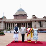 President Bongbong Marcos of the Philippines on his maiden State Visit to India was welcomed by Guard of Honour & ceremonial welcome and he was warmly greeted by President Droupadi Murmu and PM Narendra Modi at the forecourt of Rashtrapati Bhavan
