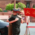 Lieutenant General Simon Stuart, Chief of Army, Australian Army, called on General Upendra Dwivedi, COAS