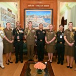 Lieutenant General Simon Stuart, Chief of Army, Australian Army, called on General Upendra Dwivedi, COAS