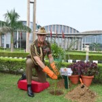 New Delhi: Lieutenant General Simon Stuart planted a Tree at Manekshaw Centre, to commemorate the everlasting friendship between the Indian Army and the Australian Army