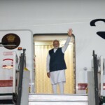 PM Narendra Modi emplanes for Tokyo, Japan the first destination of his two nation visit to Japan and China
