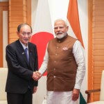 PM Narendra Modi met with Yoshihide Suga, former Prime Minister of Japan and Chairperson of the Japan-India Association