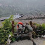Visuals from the Indian Army’s continued efforts in conducting search and rescue operations at the landslide-affected region of Dharali, Uttarakhand