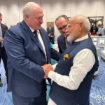 PM Narendra Modi met Belarus President Alexander Lukashenko on the sidelines of SCO Summit in Tianjin