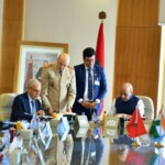 Defence Minister Rajnath Singh & Morocco’s Defence Minister Abdeltif Loudiyi signed an MoU on Defence Cooperation in Rabat