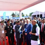 Defence Minister Rajnath Singh and Morocco’s Defence Minister Abdelatif Loudyi, jointly inaugurated Tata Advanced Systems Limited’s new manufacturing facility in Casablanca for the production of indigenously developed WhAP 8x8