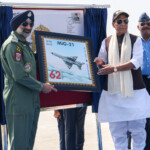 Glimpses of Raksha Mantri Shri Rajnath Singh addressing the Decommissioning Ceremony of Mig-21 in Chandigarh