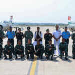 Glimpses of Raksha Mantri Shri Rajnath Singh addressing the Decommissioning Ceremony of Mig-21 in Chandigarh