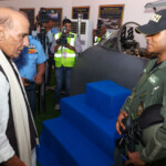 Glimpses of Raksha Mantri Shri Rajnath Singh addressing the Decommissioning Ceremony of Mig-21 in Chandigarh