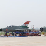 Glimpses of Raksha Mantri Shri Rajnath Singh addressing the Decommissioning Ceremony of Mig-21 in Chandigarh