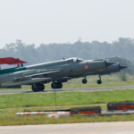 Glimpses of Raksha Mantri Shri Rajnath Singh addressing the Decommissioning Ceremony of Mig-21 in Chandigarh