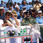 Glimpses of Raksha Mantri Shri Rajnath Singh addressing the Decommissioning Ceremony of Mig-21 in Chandigarh