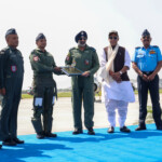 Glimpses of Raksha Mantri Shri Rajnath Singh addressing the Decommissioning Ceremony of Mig-21 in Chandigarh