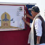 Glimpses of Raksha Mantri Shri Rajnath Singh addressing the Decommissioning Ceremony of Mig-21 in Chandigarh